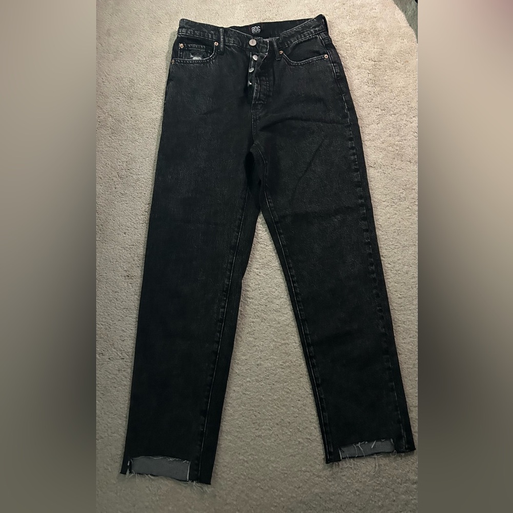 BDG Urban Outfitters slim straight black jeans